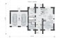 Современный дом с гаражом, мансардой и просторной гостиной Rg6398 План2